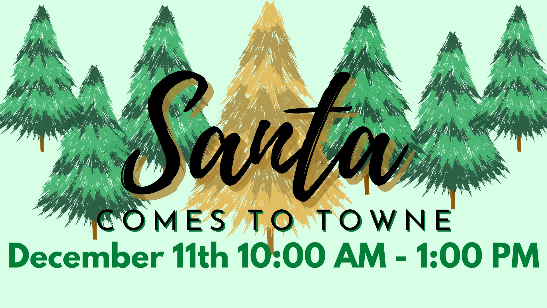 Santa Comes to Towne!