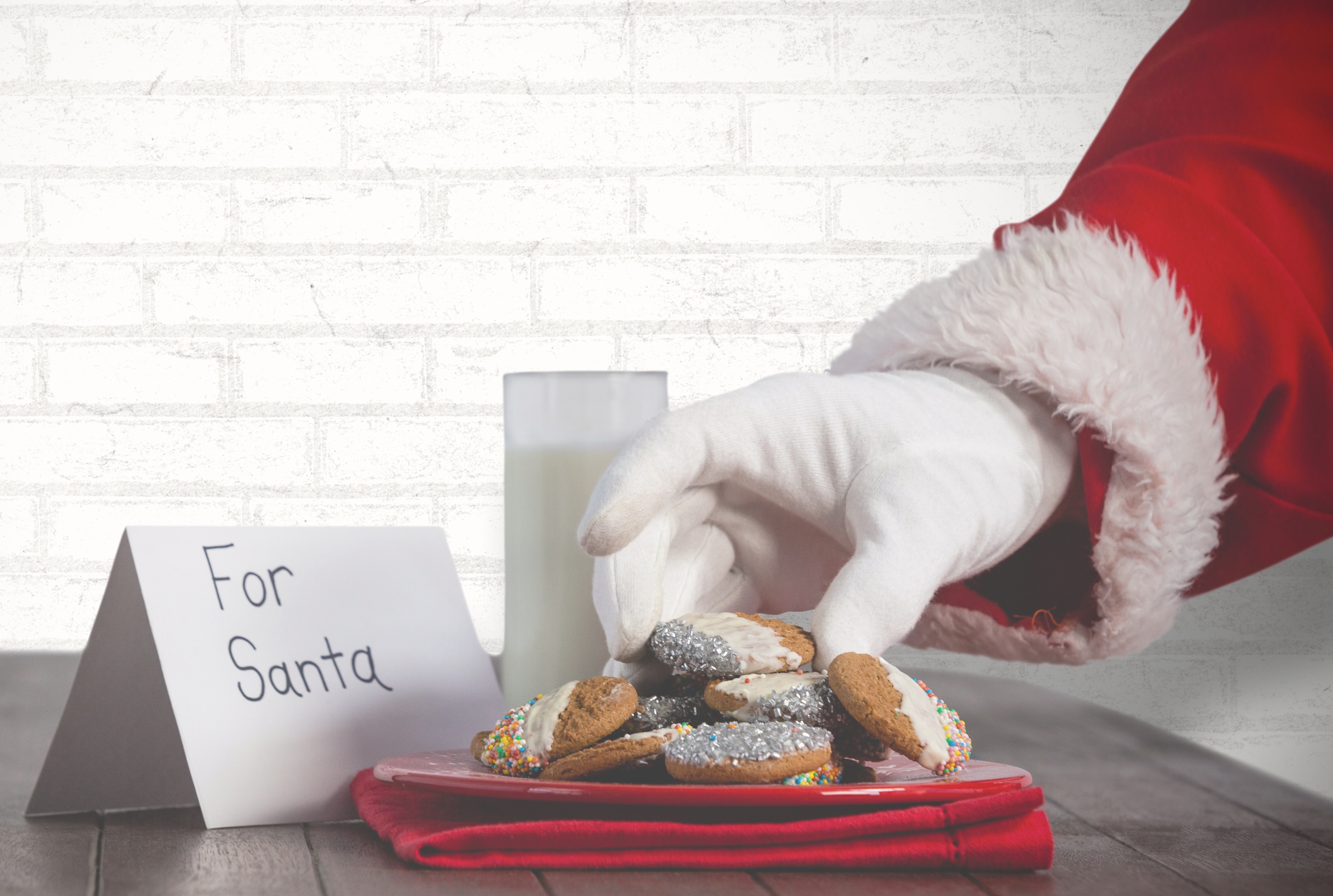 Cookies with Santa