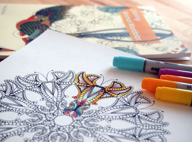 Inside the Lines: a coloring club
