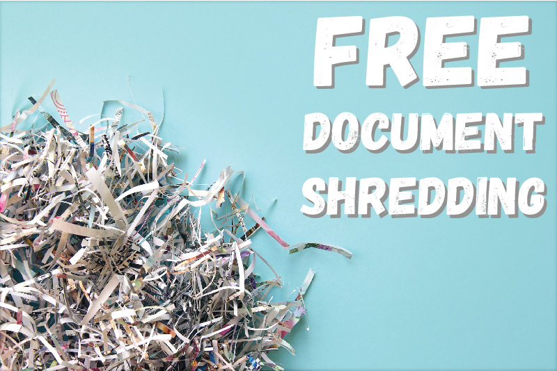 REMINDER: Community Shred Day Set for April 20