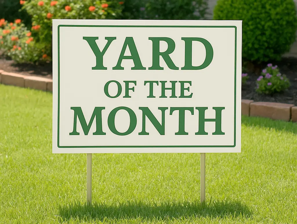 Inverness Estates Yard of the Month Winners