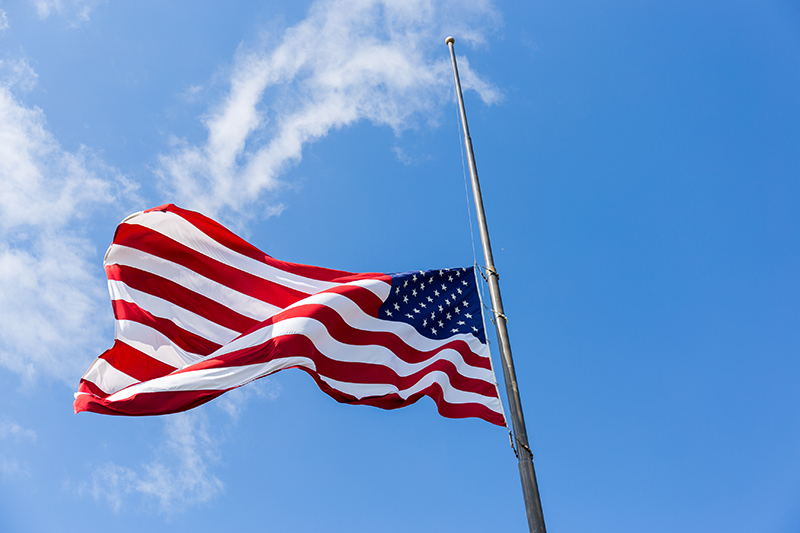 Hearthstone Flags Lowered to Honor Victims of Terrorist Attacks in Israel