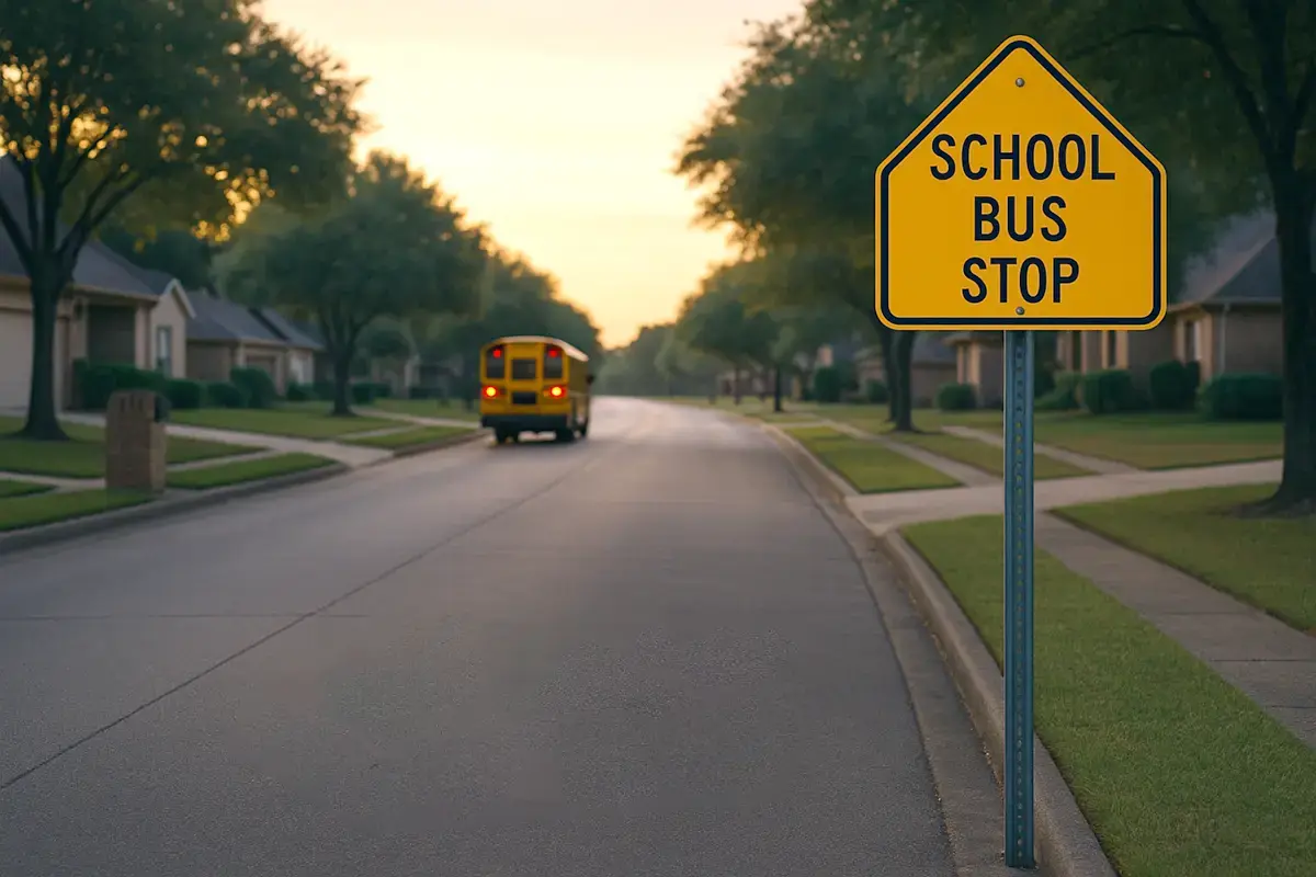 School Bus Safety: Tree Trimming and Speeding Awareness in Westheimer Lakes
