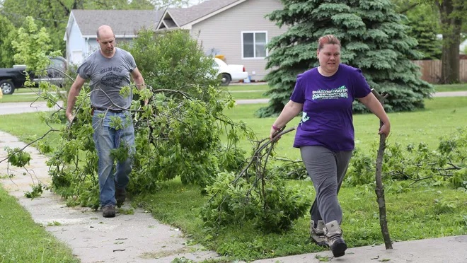 Storm Repairs in Harvest Bend