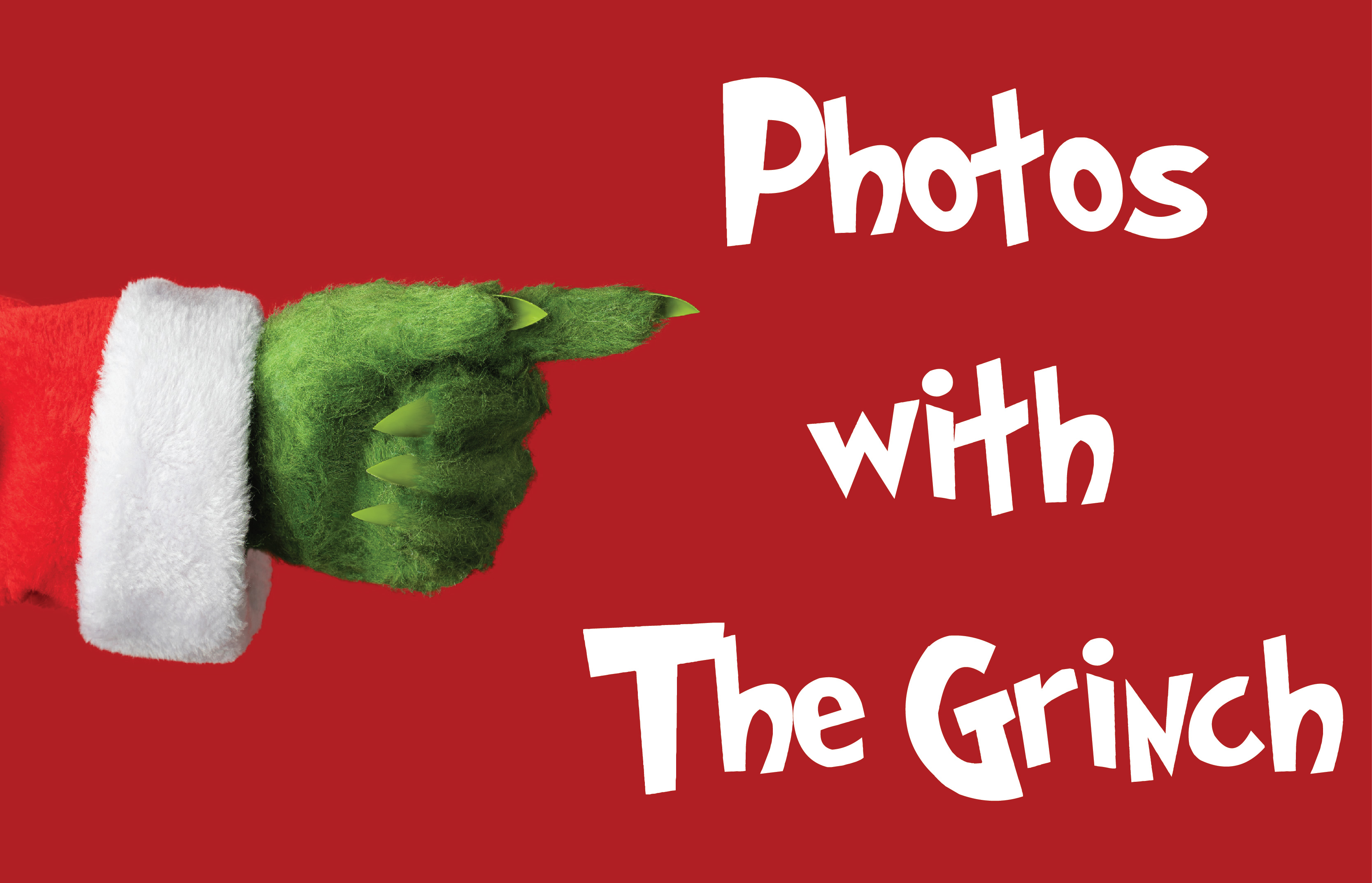 Don't Miss the 5th Annual Photos with the Grinch Event in Williamsburg Settlement