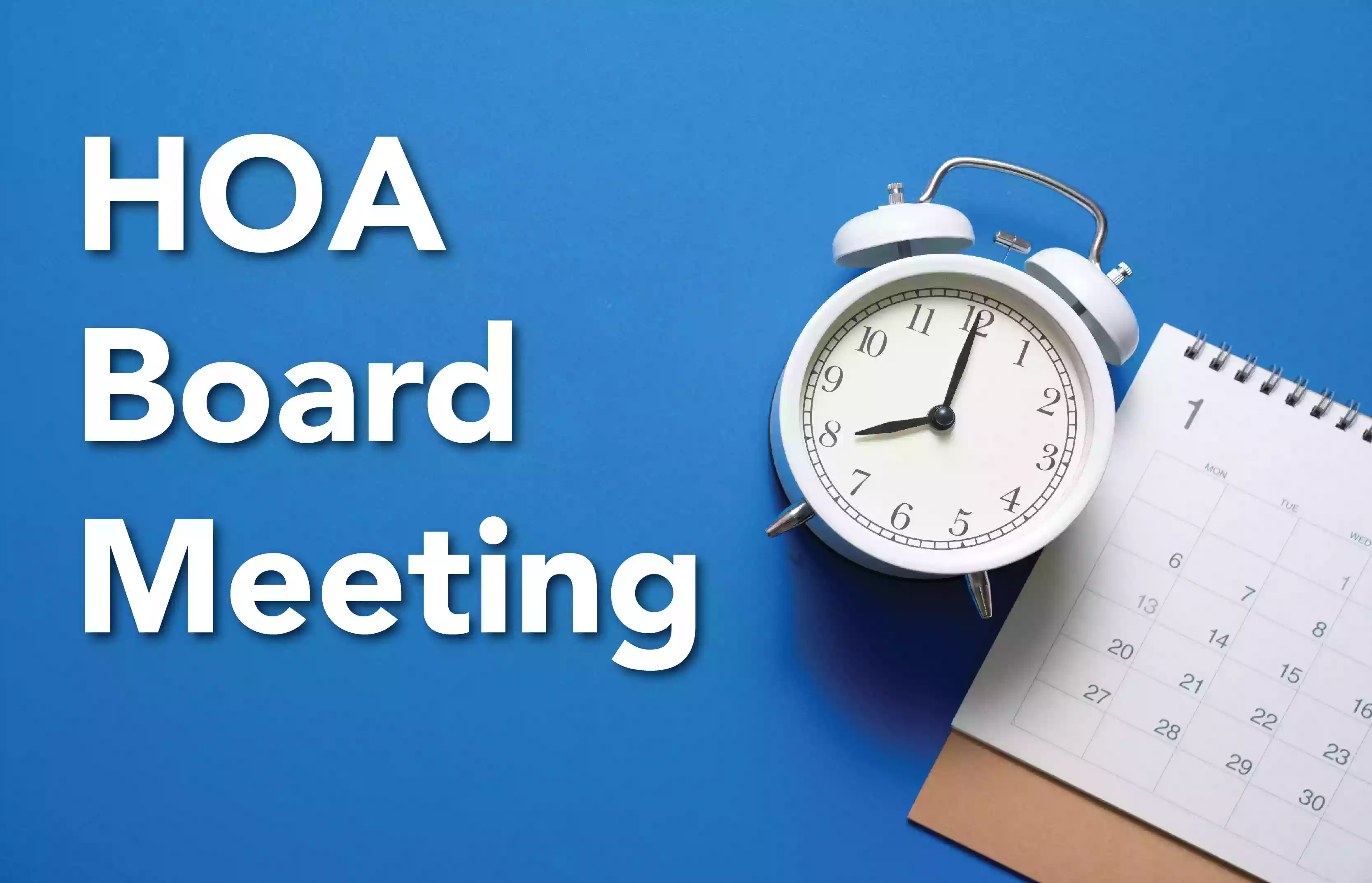 Copperbrook HOA to Hold Upcoming Board Meeting on April 10 at La Madeleine