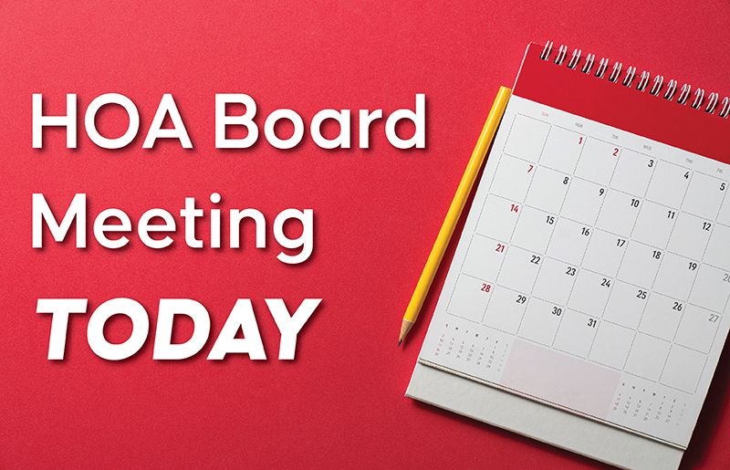 Falcon Point East HOA Board Meeting Set for August 22