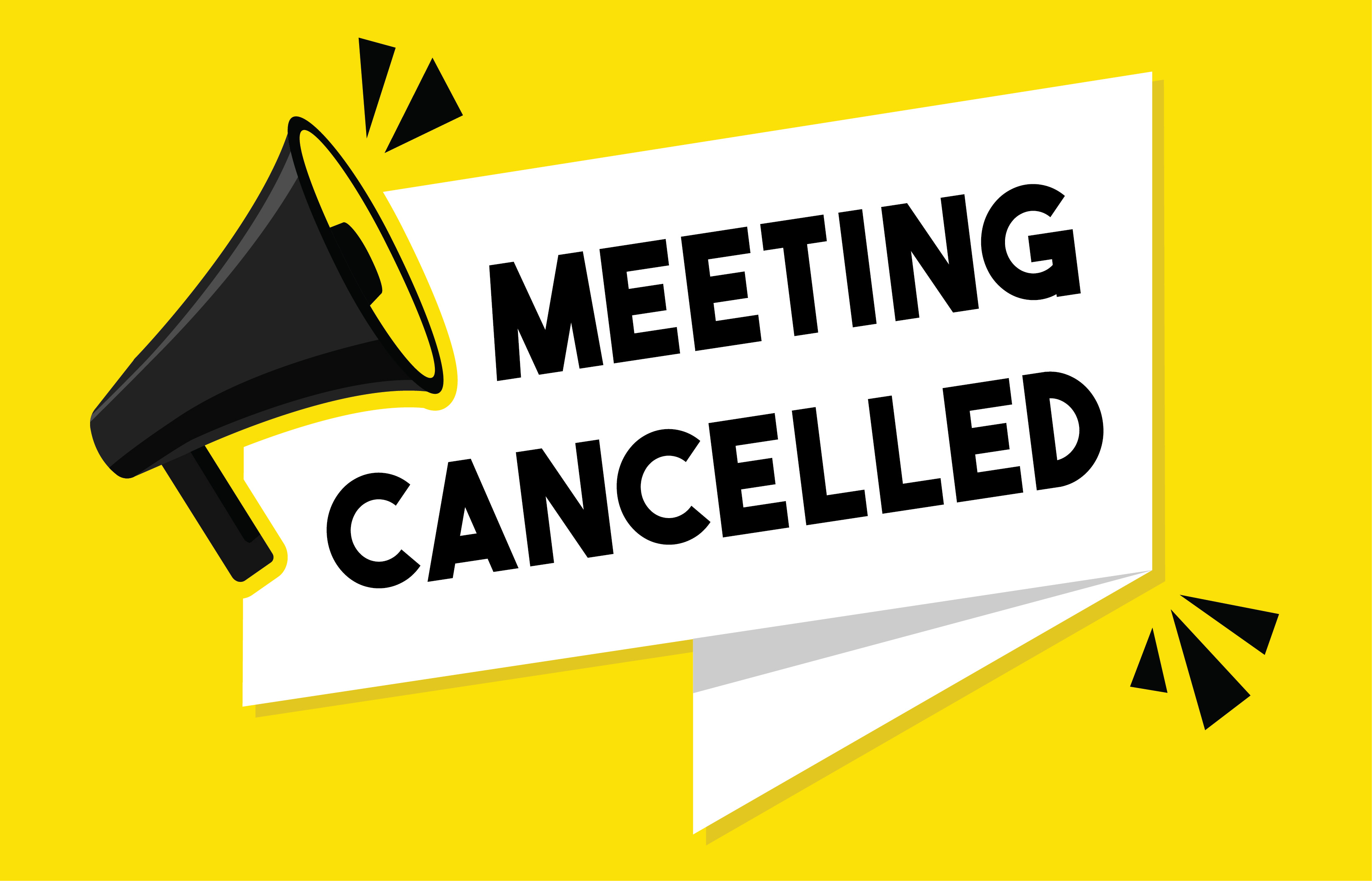 Nottingham Country CIA Meeting Cancelled