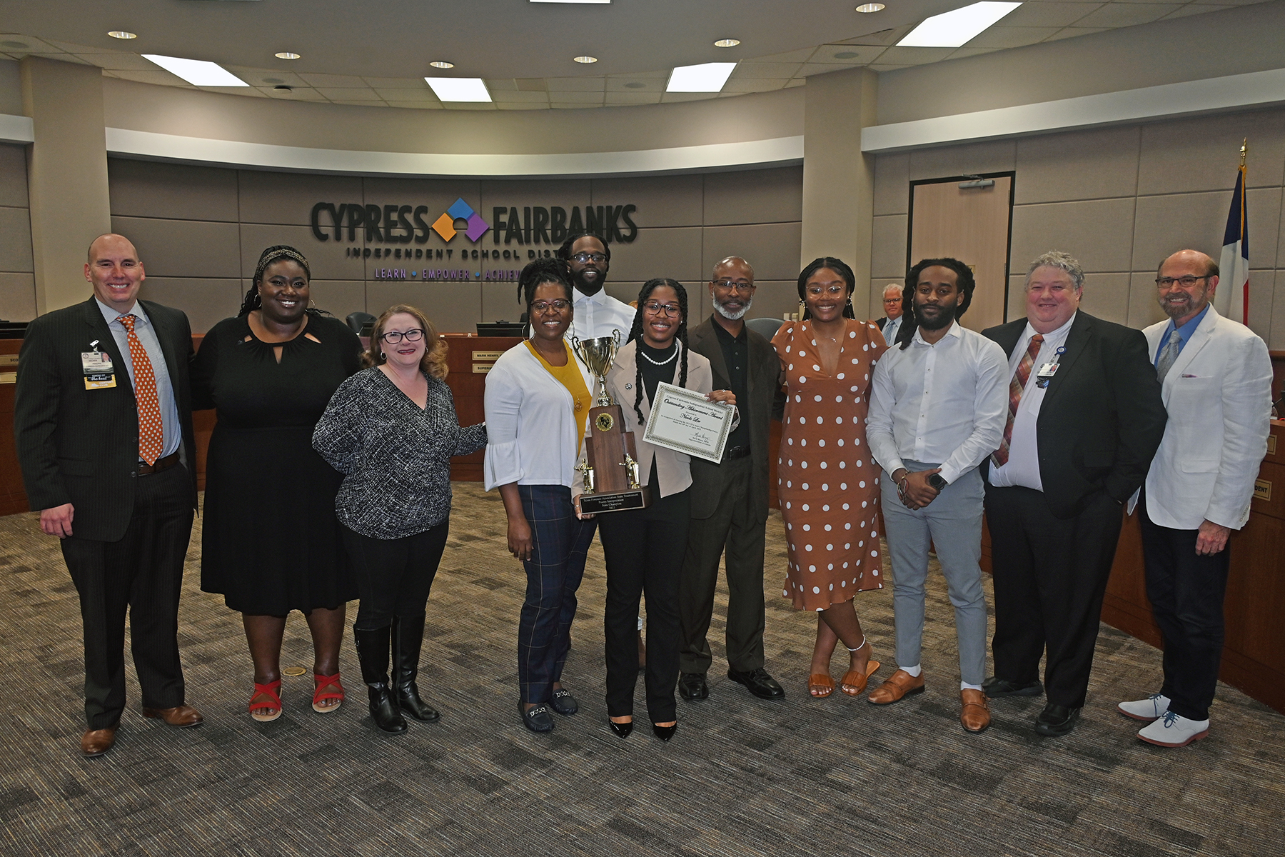 Cy-Park HS Student Wins State Title at Texas Forensic Association CompetitionÂ 