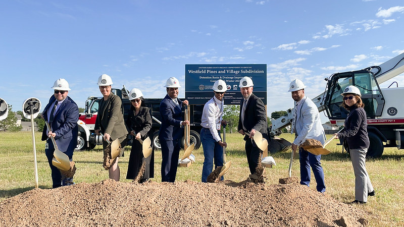 Harris County Precinct 4 Breaks Ground on Westfield Pines and Village Drainage Improvement ProjectÂ 