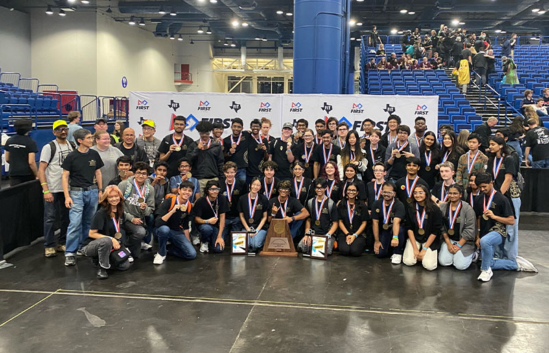 Three Katy ISD Robotics Teams Headed to World Championship Tournament