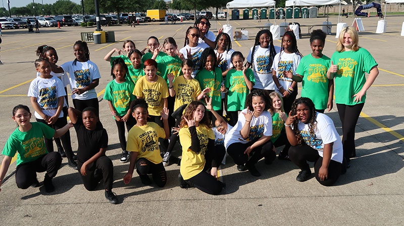 Local Step Organization Performs at CFISD Superintendent's Fun Run