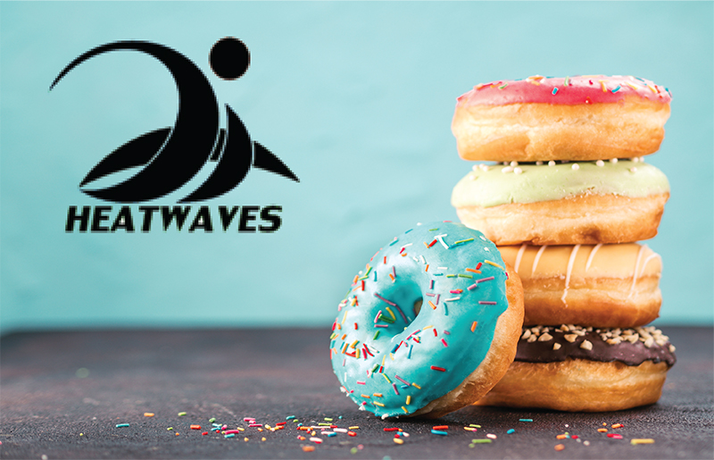 Support the Hearthstone Heatwaves Swim Team by Grabbing Donuts at Max Donut on Jackrabbit Every Wednesday