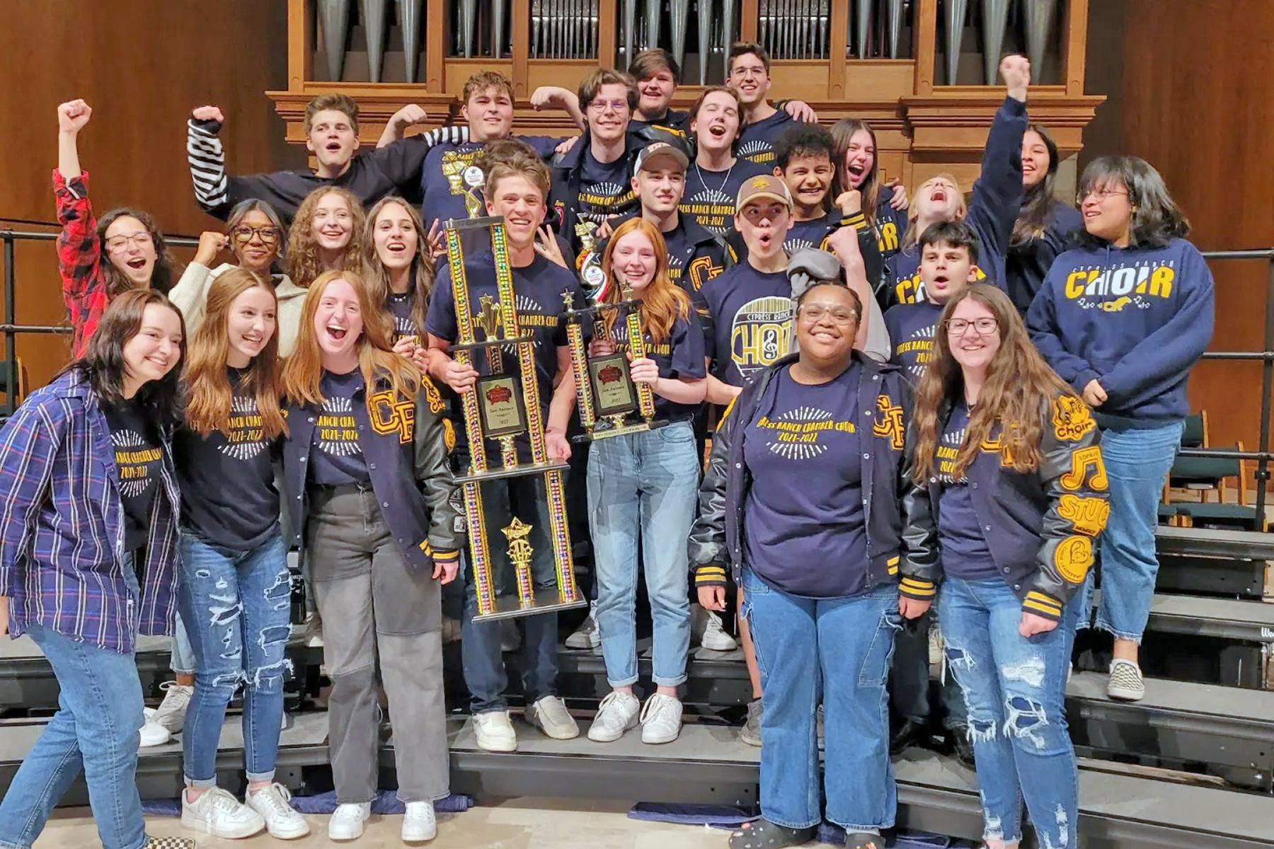 Cypress Ranch HS Wins First in Prestigious Madrigal Choir Festival