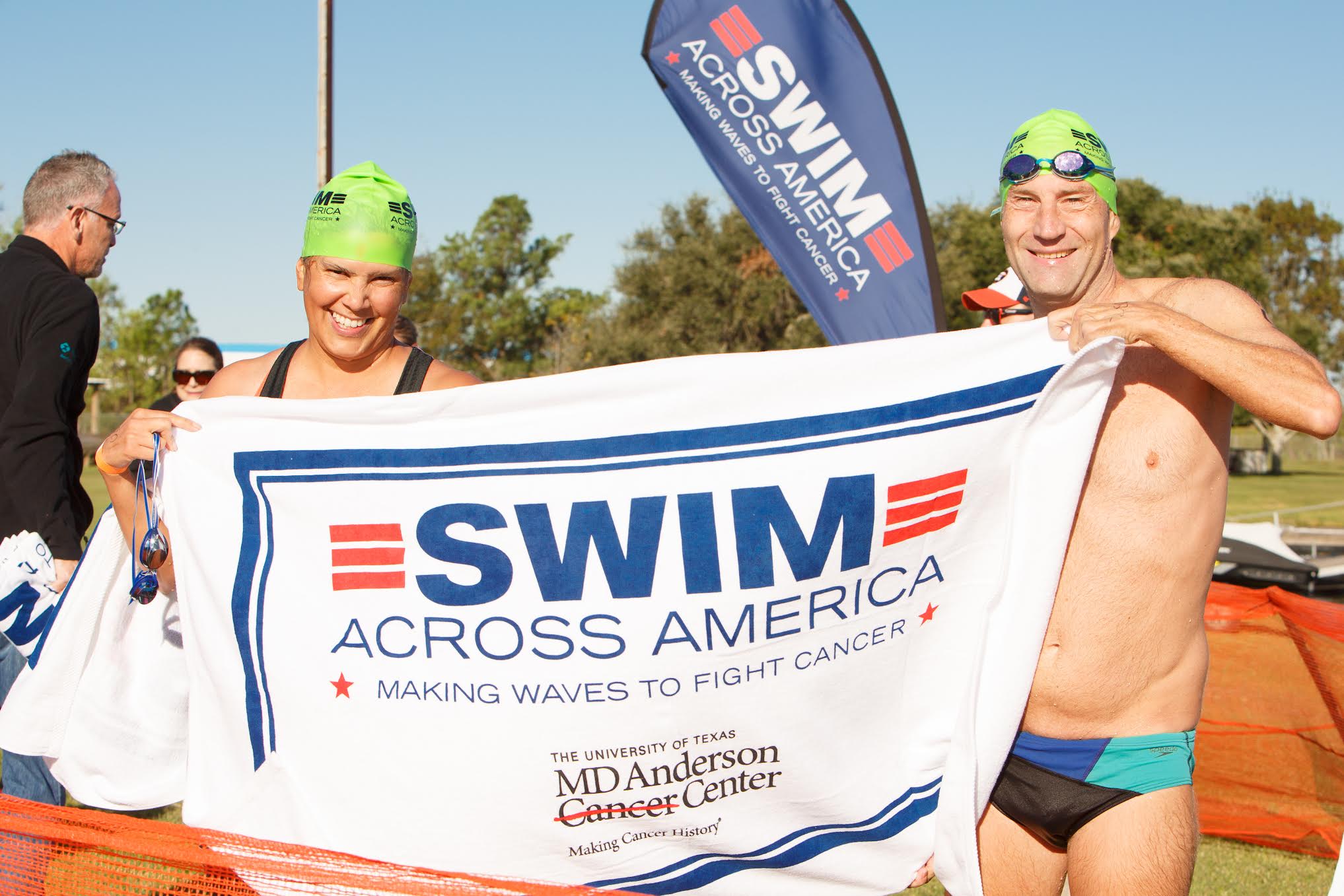 Robert McLaren of Houston Plans to Swim Across America