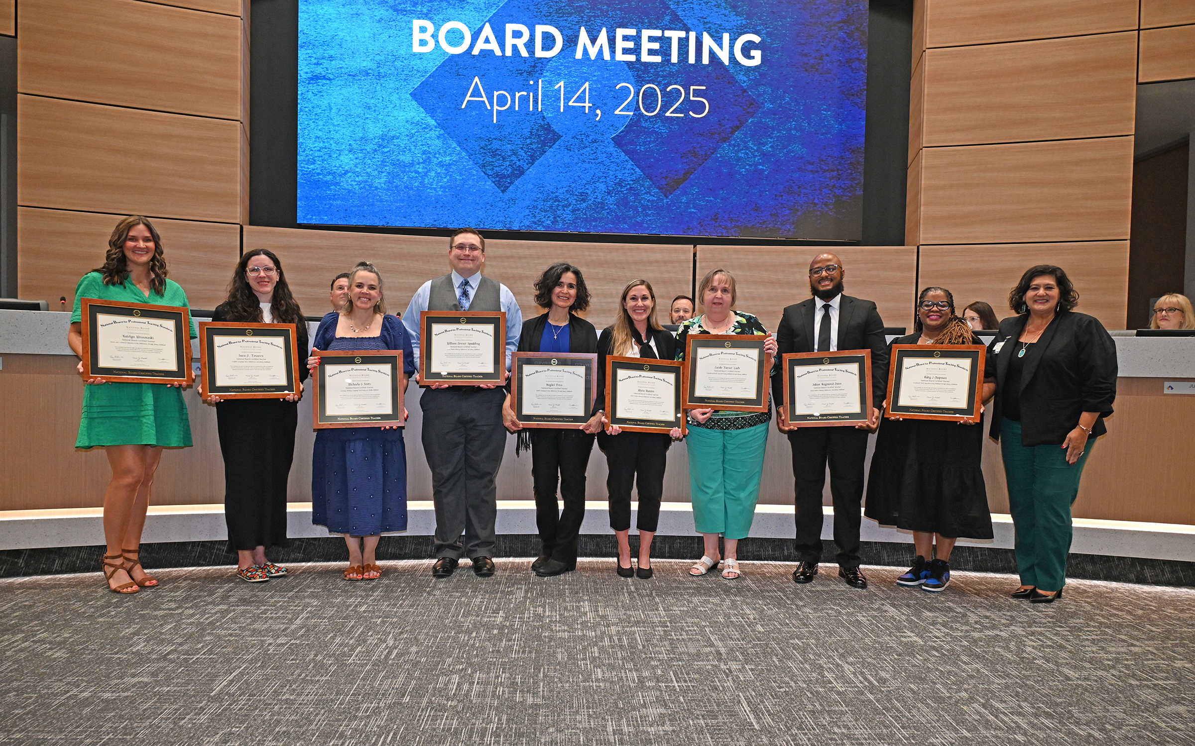 Cy-Fair ISD Honors Nine Educators for Earning National Board Certification, the ‘Gold Standard’ of Teaching