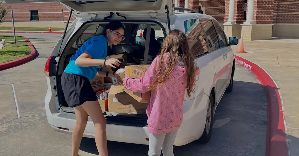 TMHS Students Launch 'Breaking Barriers Through Books' Drive, Donating Nearly 7,000 Books to Underserved Houston Children