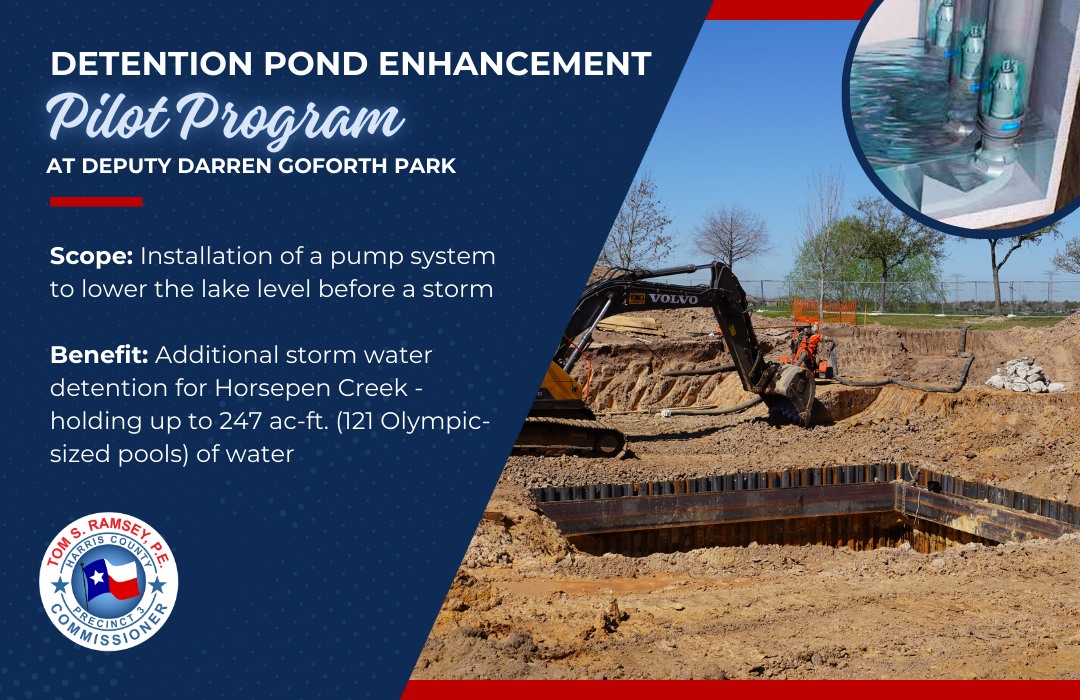 Goforth Park Gets Major Flood Control Upgrade with New Stormwater Pump System