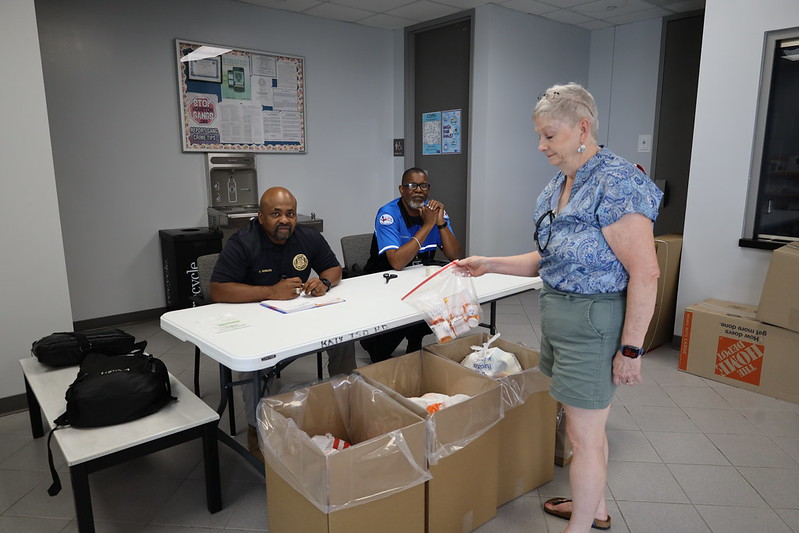 Katy ISD Police Support Safer Communities with Successful Drug Take Back Day Collection