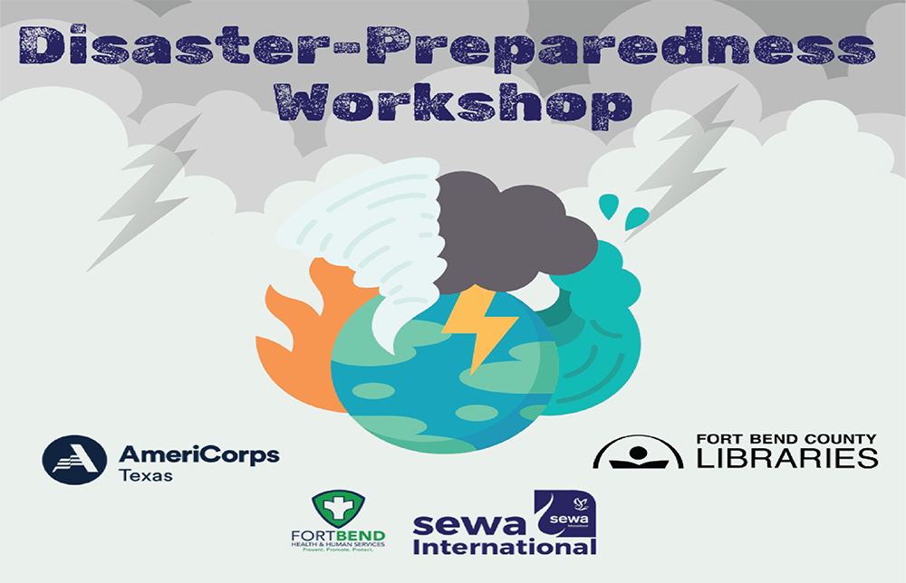 Fort Bend County Libraries Host Free Disaster-Preparedness Workshops for Families in May