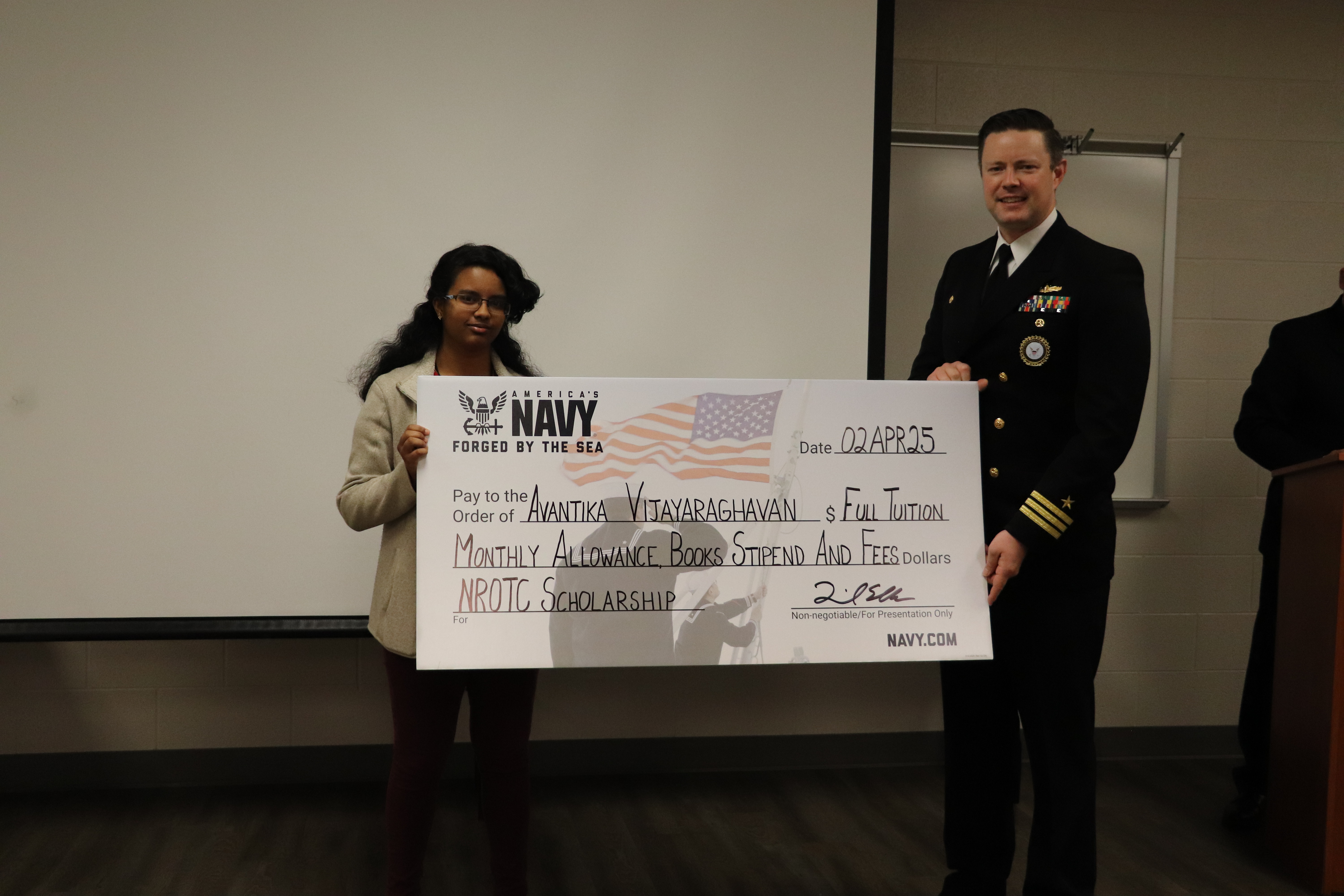 Seven Lakes High School Senior Awarded Prestigious Navy ROTC Scholarship to Study Nursing at UCLA