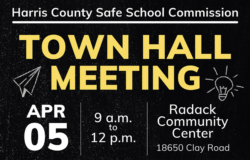 Harris County Precinct 4 Hosts School Safety Townhall at Radack Community Center
