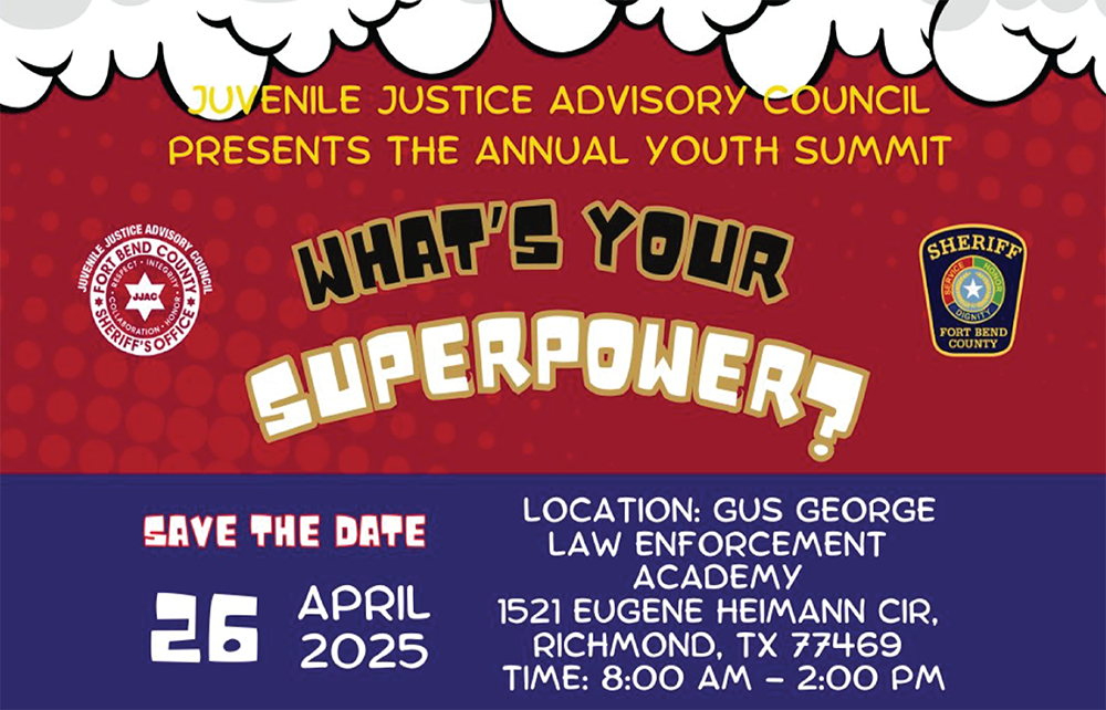 Fort Bend Youth Invited to Discover Their Superpower at 2025 Annual Youth Summit