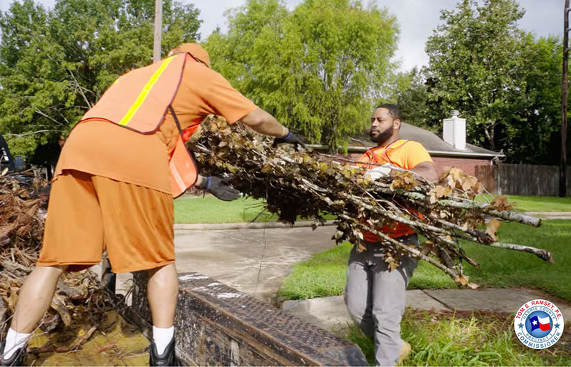 Veterans from Tunnel to Towers Partner with Harris County Precinct 3 to Aid Hurricane Beryl Recovery Efforts
