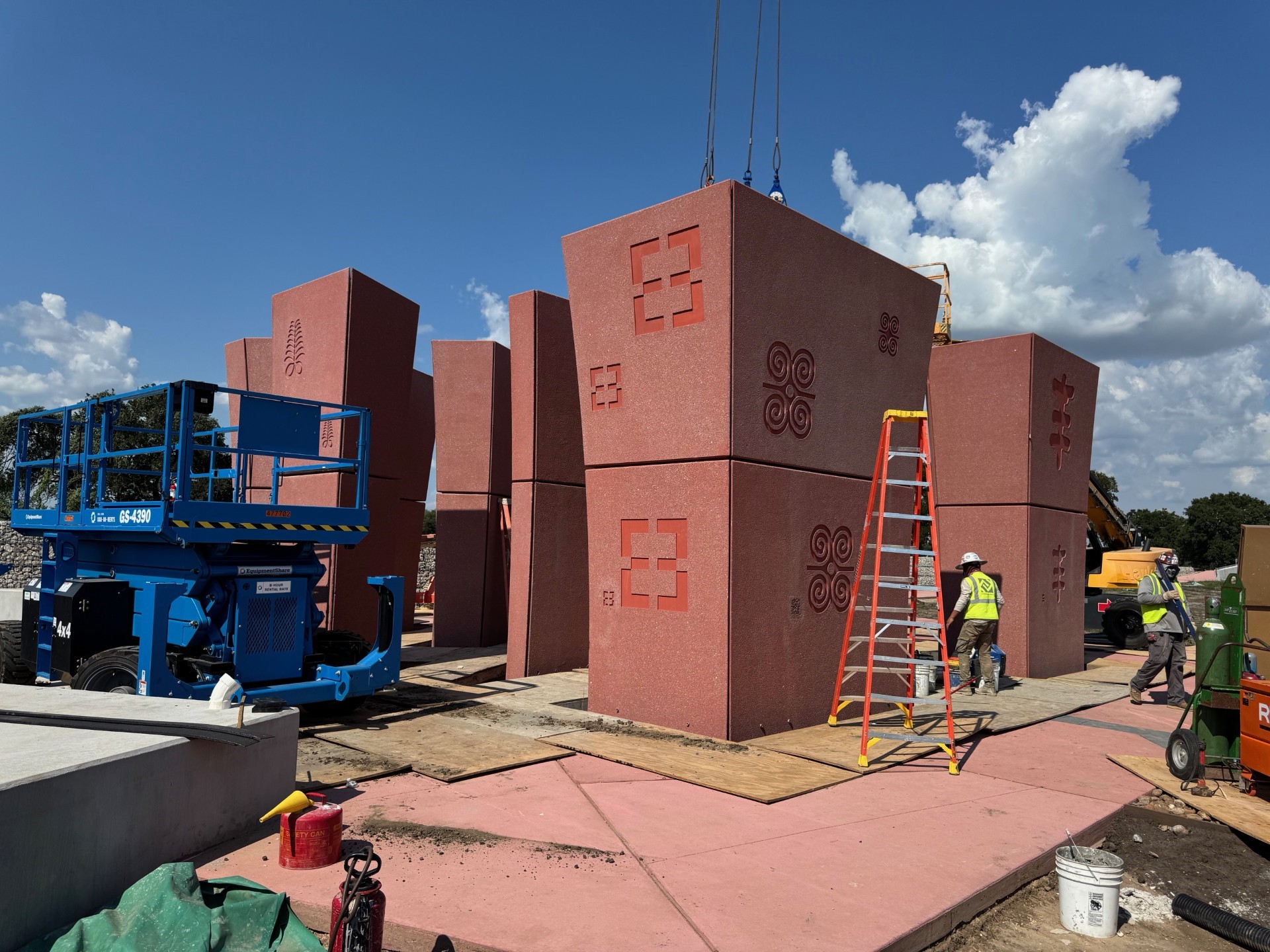 First Panel Placed at Fort Bend African-American Heritage Monument, Honoring Local History in Kendleton