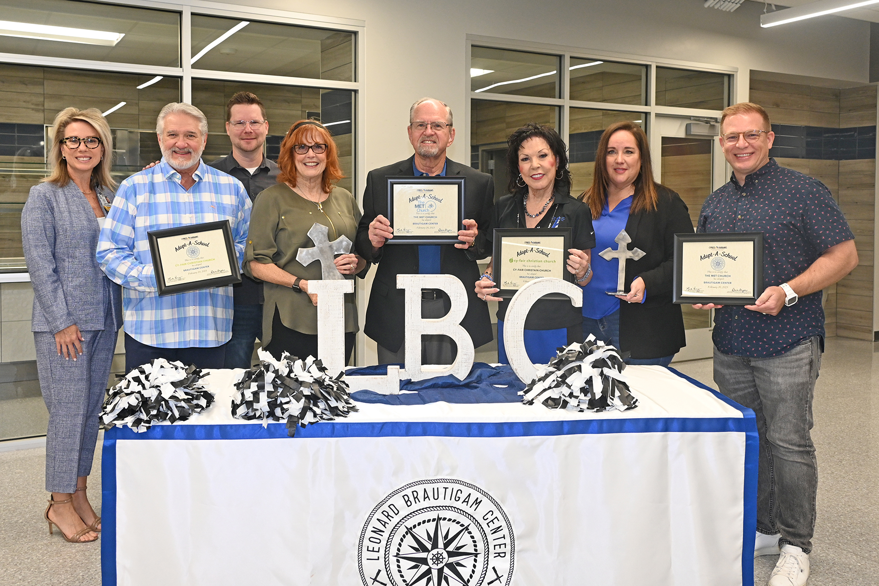 Brautigam Center, The Met, Cy-Fair Christian Churches Establish Adopt-A-School PartnershipÂ