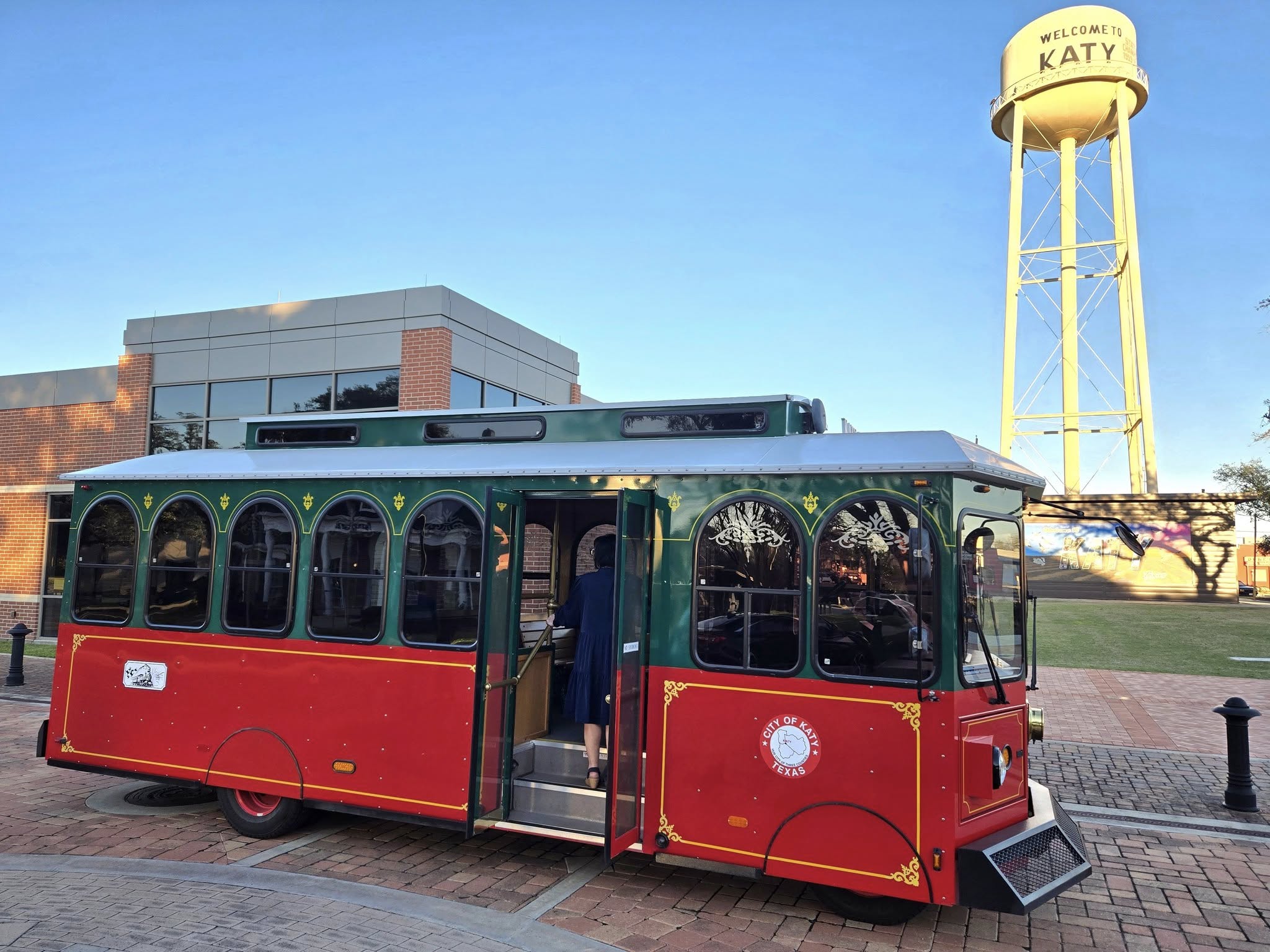 City of Katy Debuts New Trolley, Honoring Its Historic Railroad Legacy