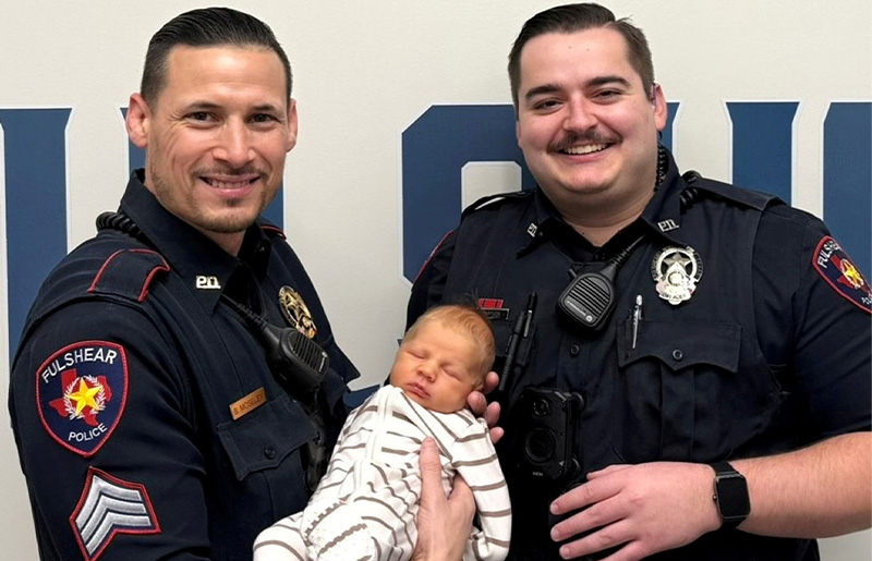 Fulshear Officers Help Deliver Baby Amid Emergency