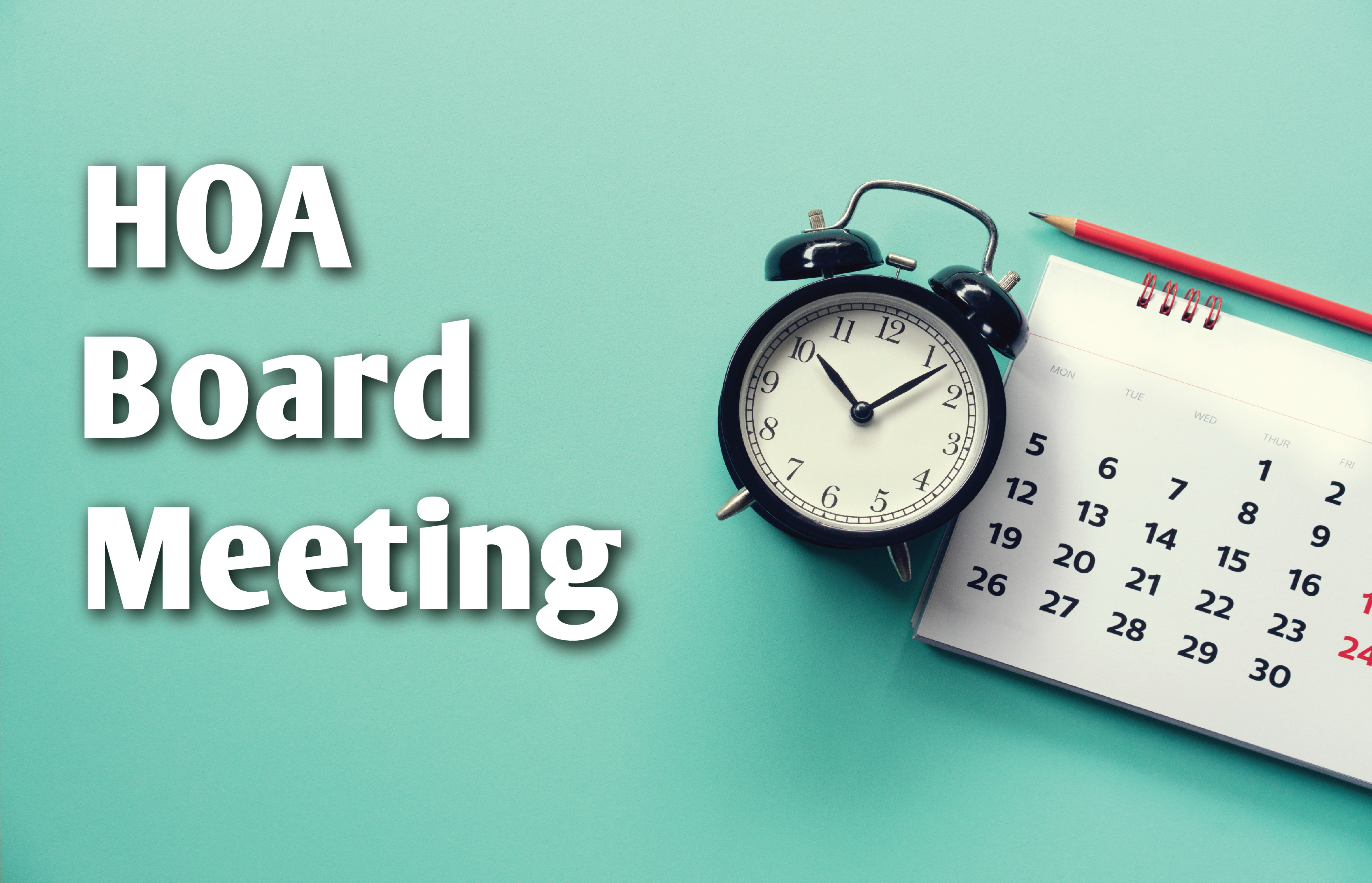 Westfield HOA Board Meeting Set for September 18