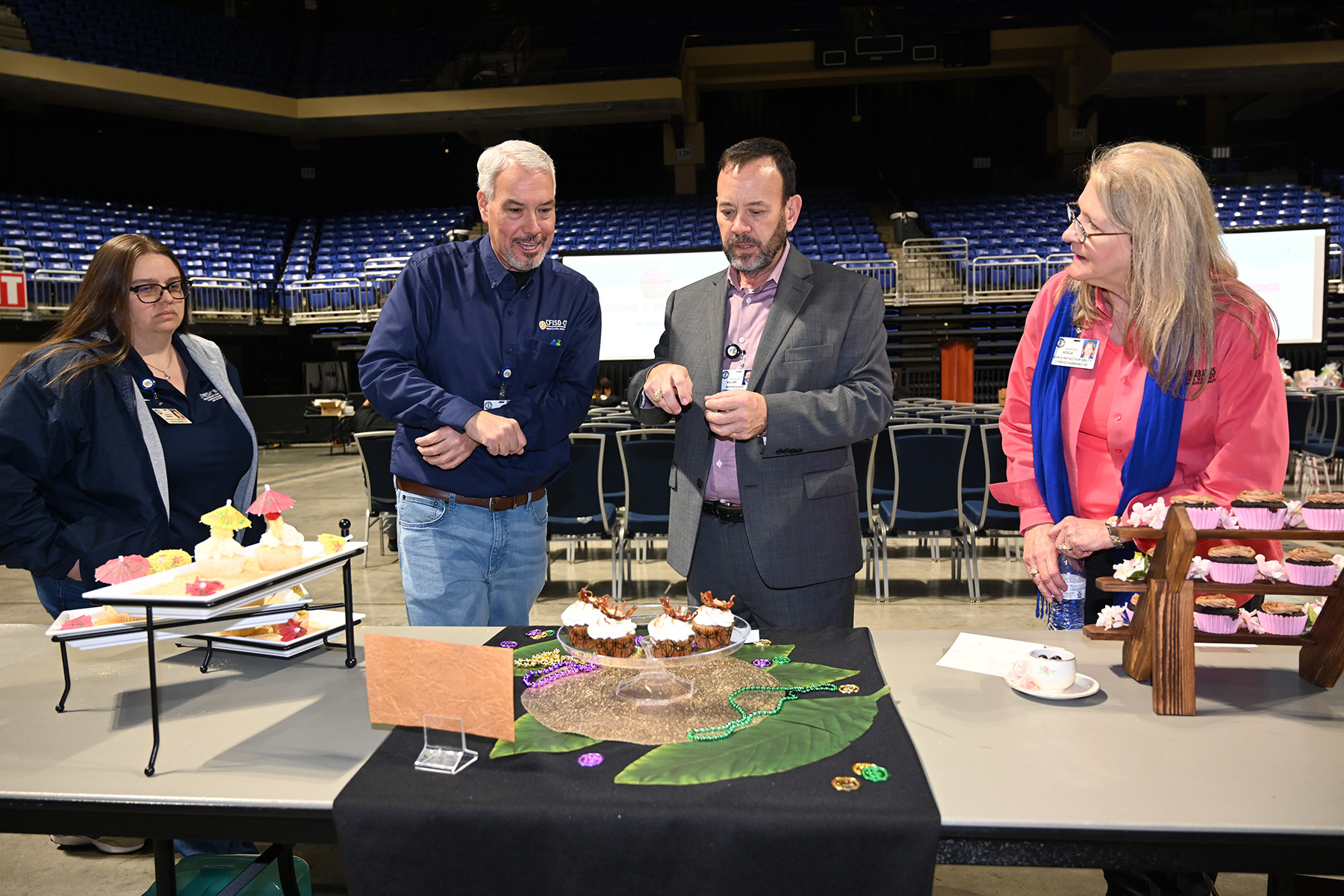 CFISD Culinary Students Compete in 7th Annual Cupcake Battle