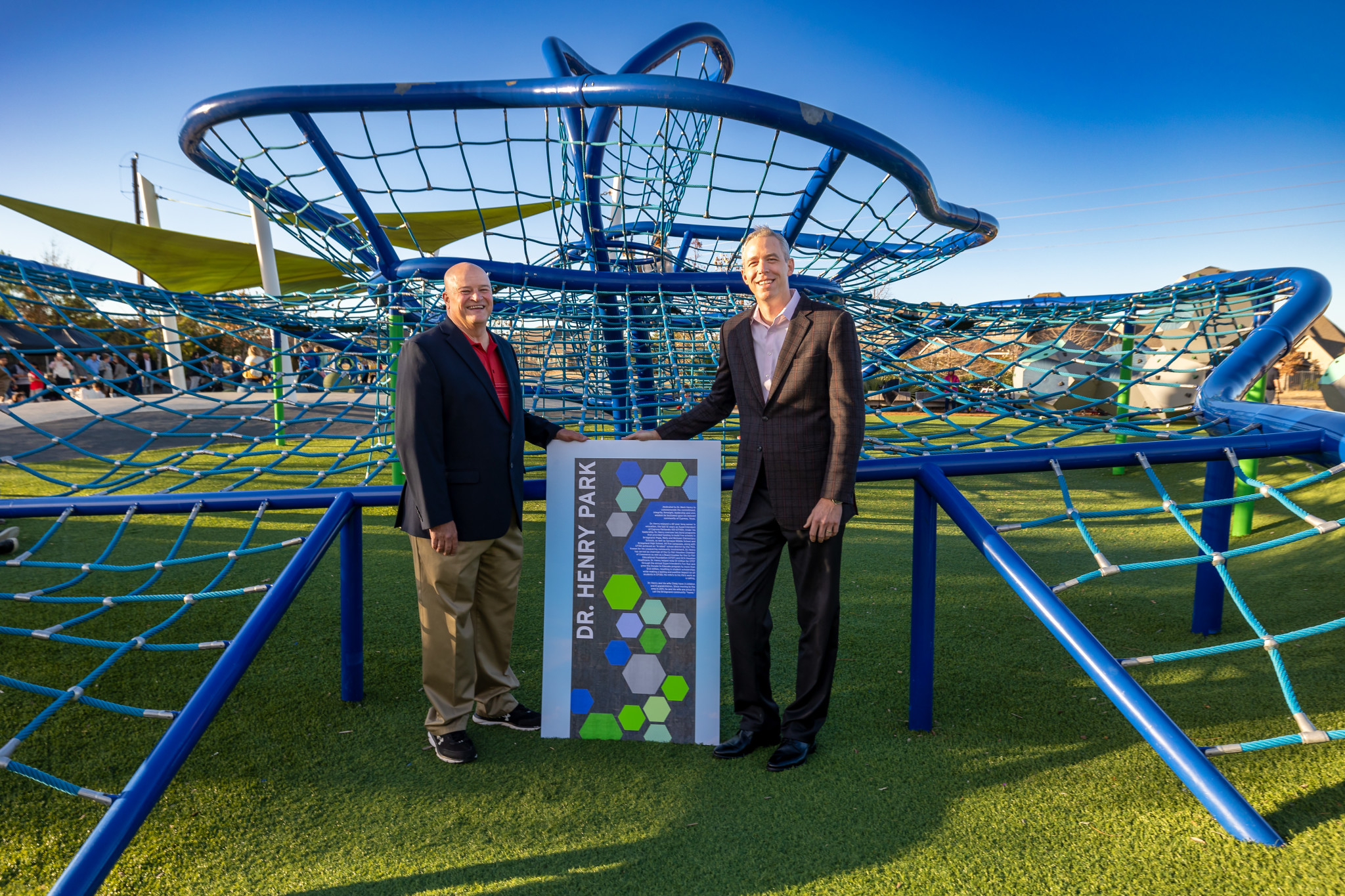 Dr. Mark Henry Park Dedication Ceremony Celebrates Living Legacy of Retired CFISD Superintendent