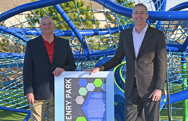 Bridgeland Dedicates Park to Retired CFISD Superintendent