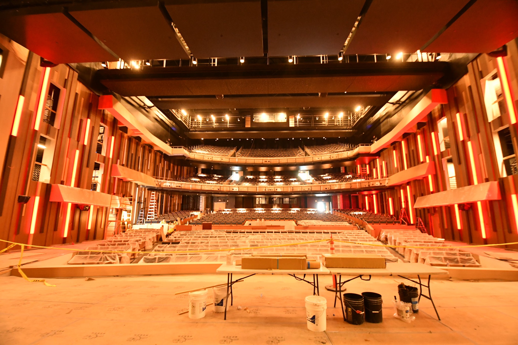 Construction of Visual & Performing Arts Center and Mark Henry, Ed.D. Administration Building in Final Stages