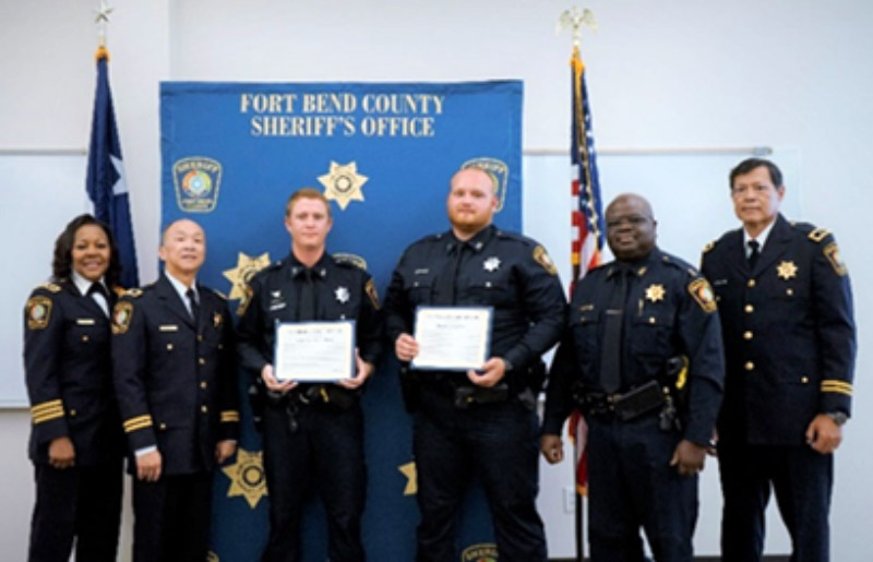 Fort Bend County Sheriff's Office Celebrates Promotions and AwardsÂ