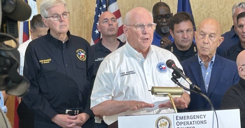 Commissioner Tom Ramsey and State Representative Sam Harless Demand Answers from CenterPoint Executives