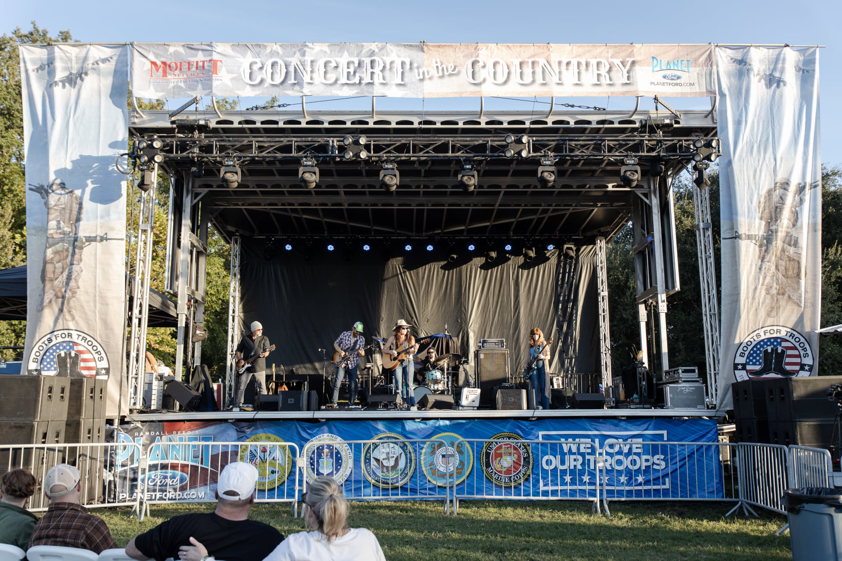 Celebrate Veterans Day Weekend at the 9th Annual Boots for Troops Concert in the Country in Magnolia