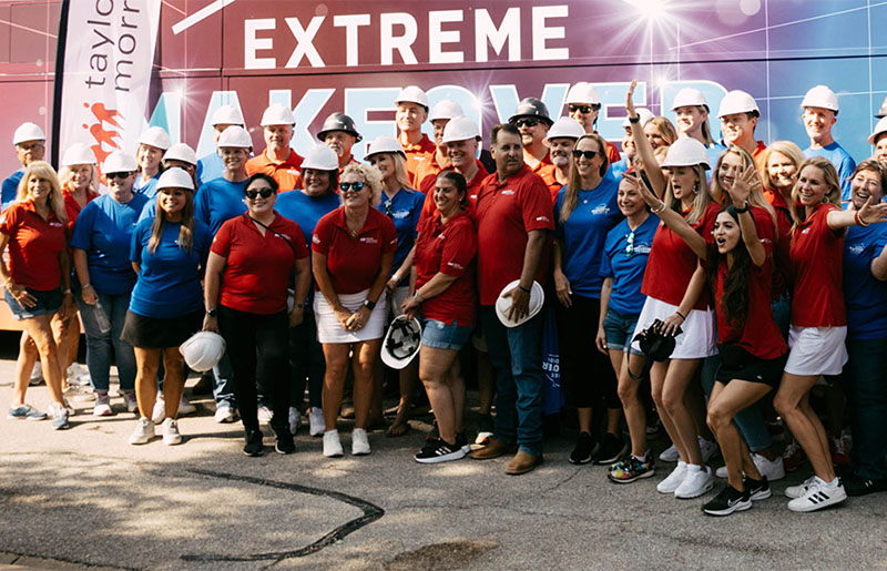 Taylor Morrison Partners with ABC's Extreme Makeover: Home Edition to Build Dream Home for Deserving Local Family in Cypress