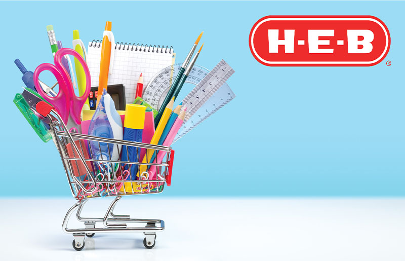 H-E-B Offers Discount on School Supplies and Select Household Items for Educators