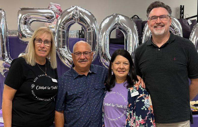 Clothed By Faith Celebrates 150,000 Clients Served, Honoring Volunteers and Looking Toward the Future