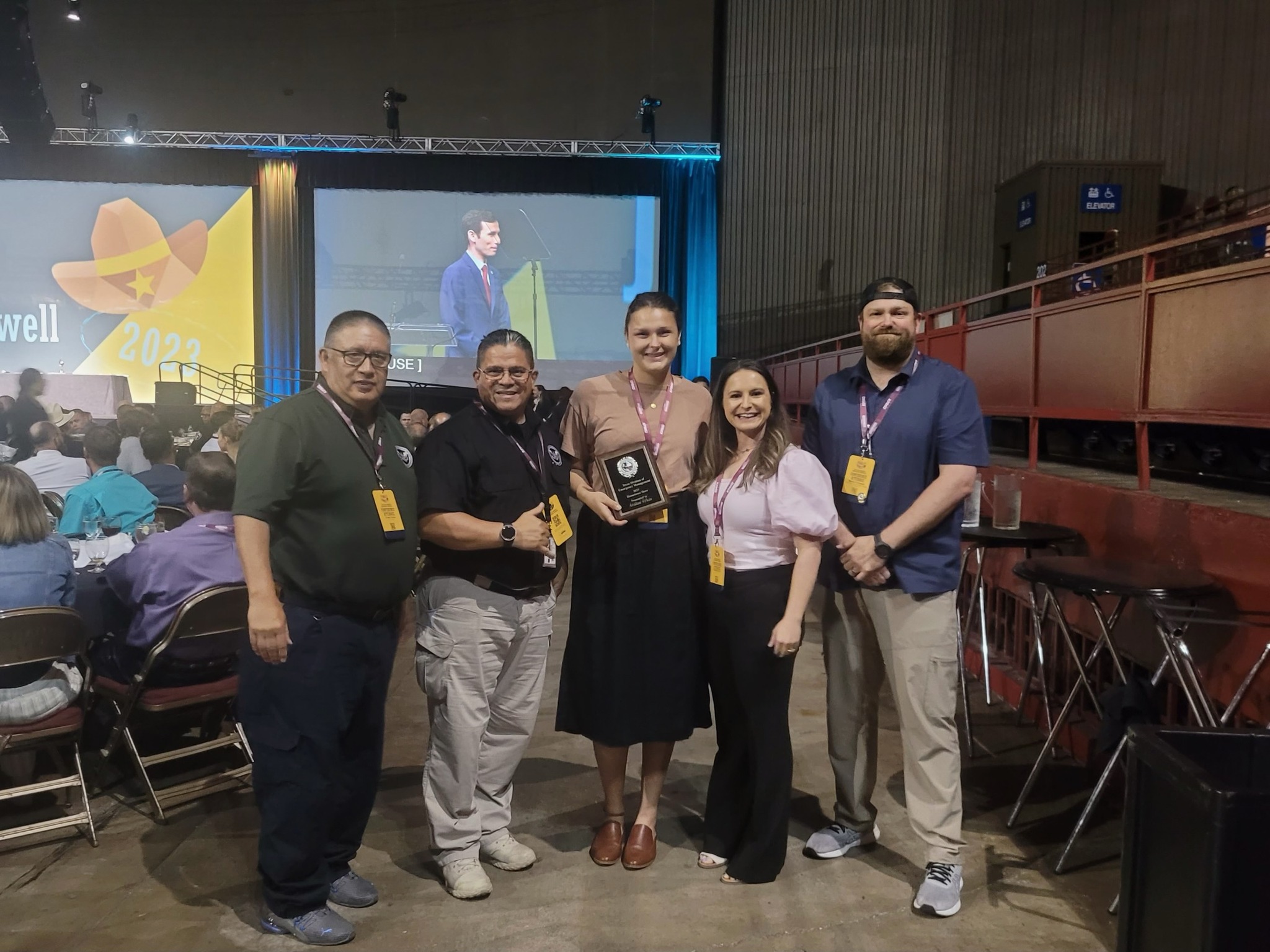 Avalon Sykes with Attack Poverty in Fort Bend County Awarded Texas Emergency Management Hometown Hero Award