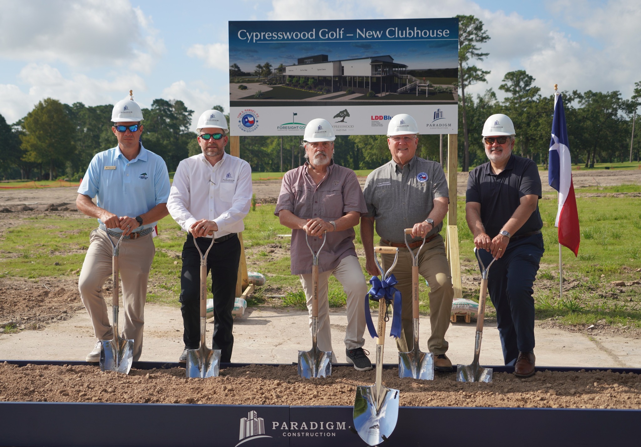 $7M Clubhouse Construction Breaks Ground at Cypresswood Golf Club in Spring