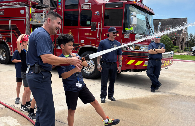 Cy-Fair Fire Department Wraps Up First 2025 Kids Fire & Safety Camp with Heartfelt Celebration
