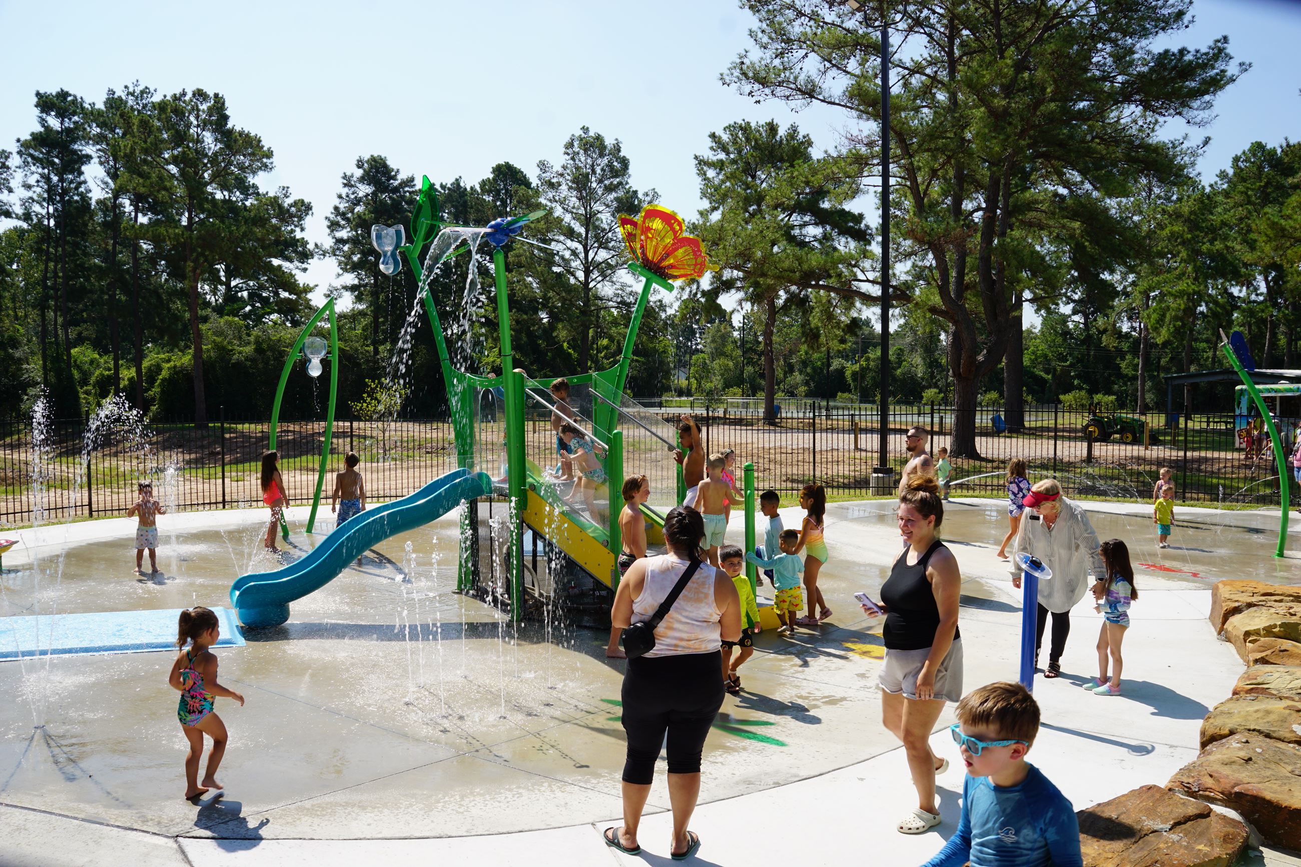 Jerry Matheson Splash Pad Reopens Just in Time for Summer in Tomball