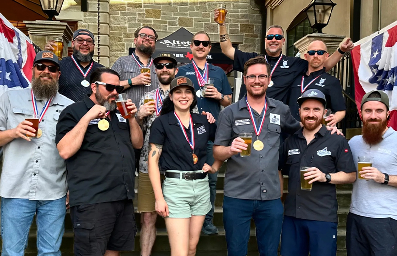 Katy’s No Label Brewing Co. Wins Double Silver at 2025 Fredericksburg Craft Beer Festival