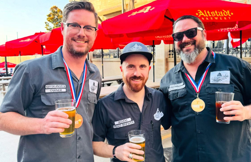Jersey Village’s Senate Avenue Brewing Wins Gold and Bronze at Fredericksburg Craft Beer Festival 2025