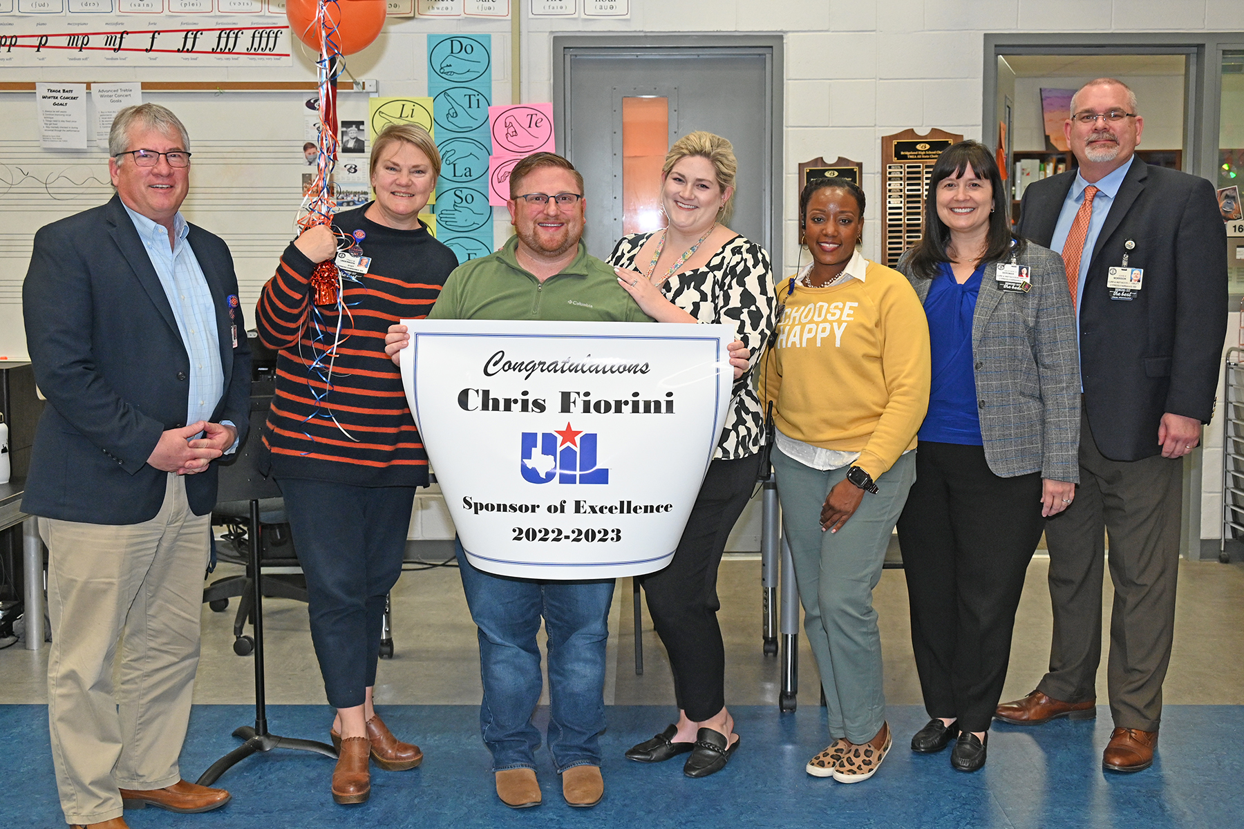 Bridgeland HS Choir Director Earns UIL Sponsor of Excellence Award